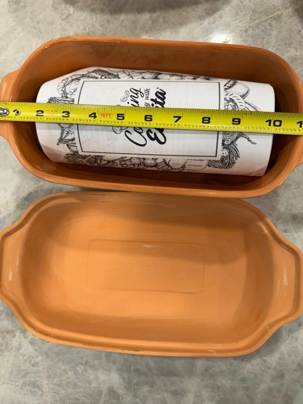 Eurita Reston Lloyd Clay Loaf Pan #97700/7 Made in Portugal